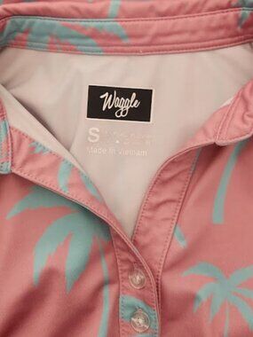 Waggle Women's Short Sleeve Golf Polo Shirt in size small